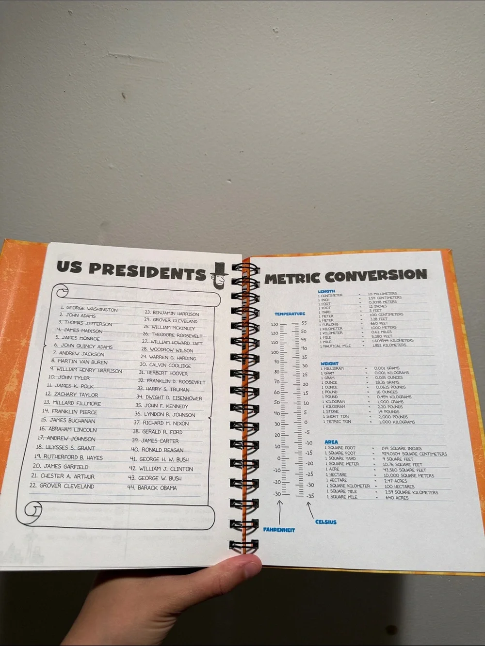 The Wimpy Kid School Planner - Yellow Orange Graphic Cover Planner New